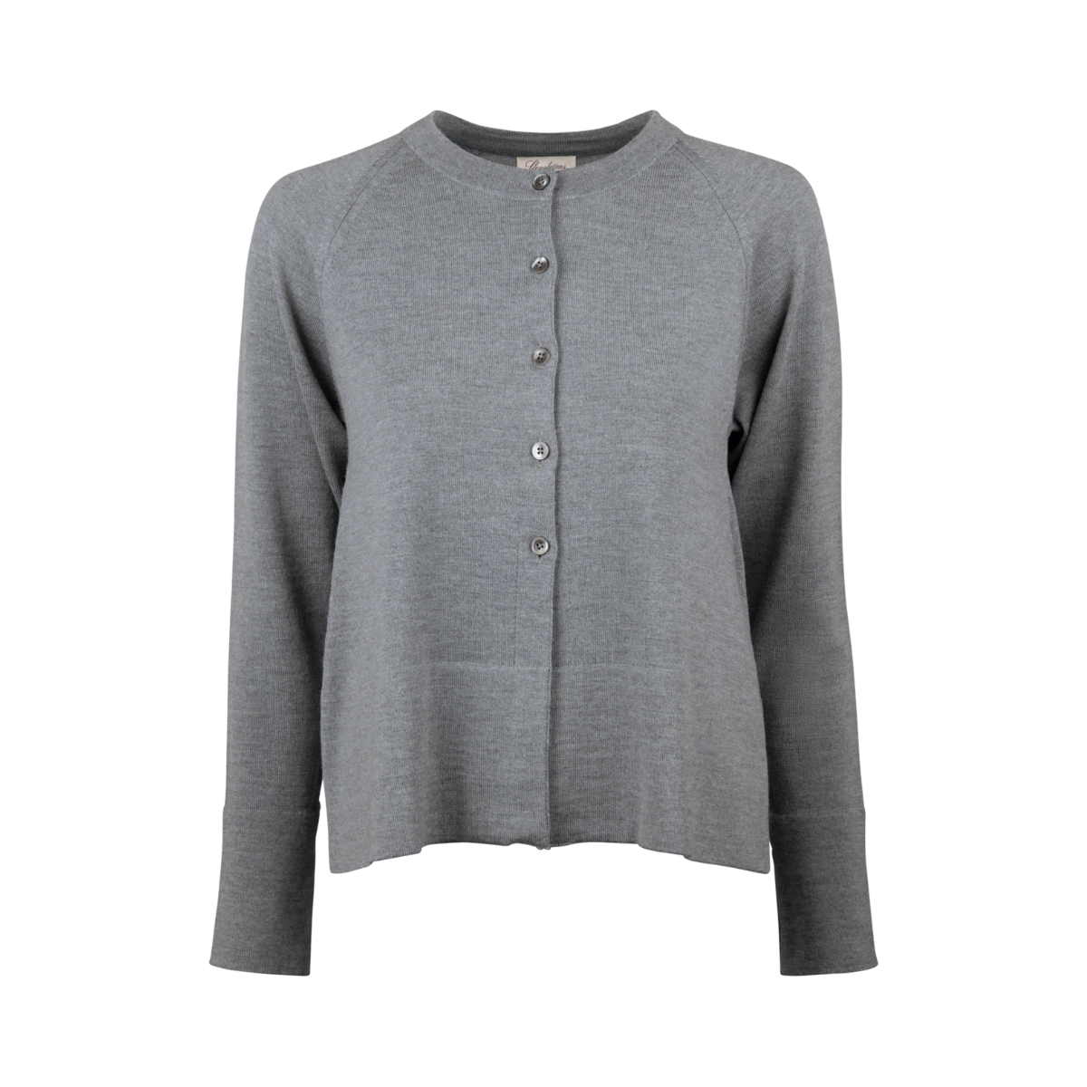 Ammie Knit Cardigan - Light Grey