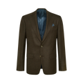 6135 Hopsack Sherman Napoli Short - Dark Brown