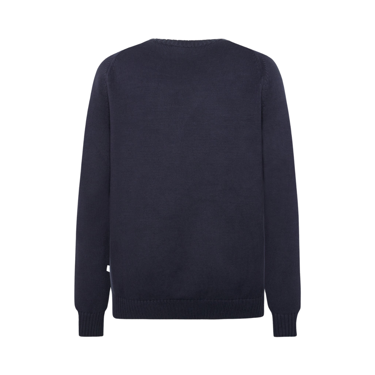 Plain Knitted Crewneck - Night Sky