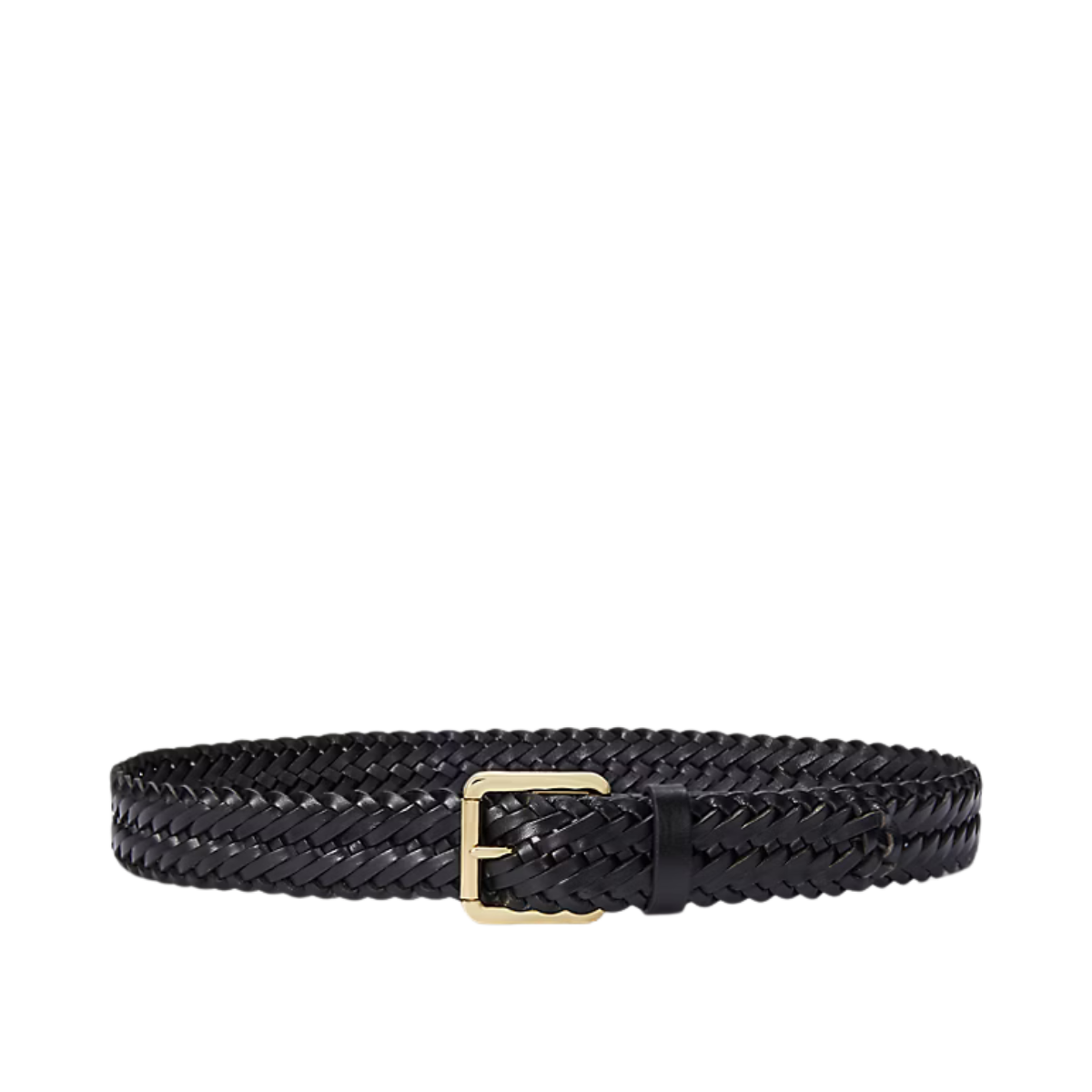 Leather Medium Belt - Black