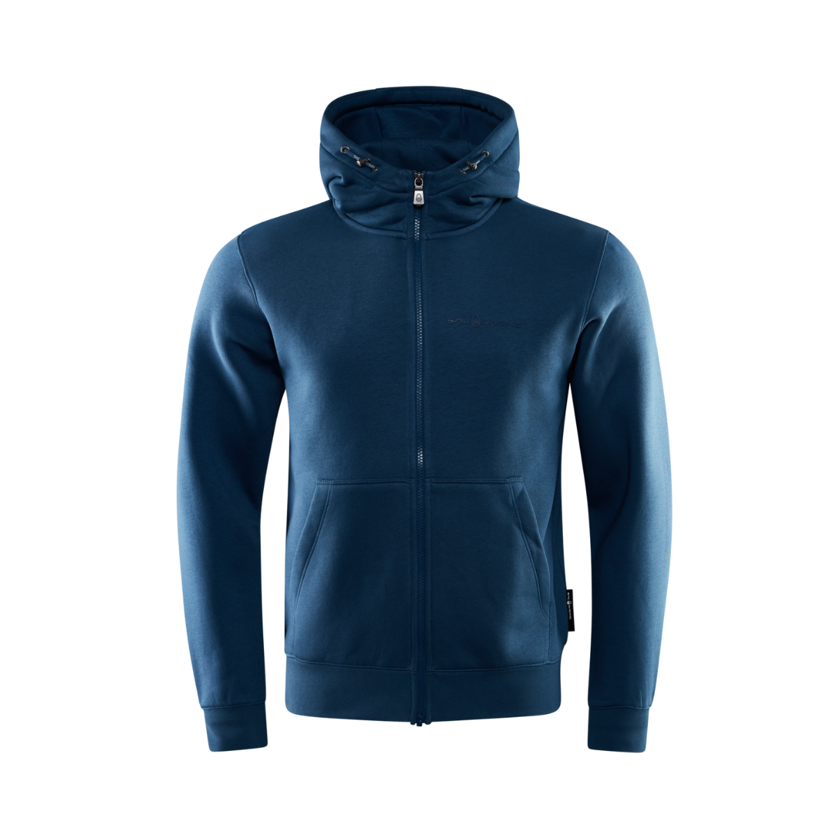 Bowman Logo Zip Hood - Neptune Blue