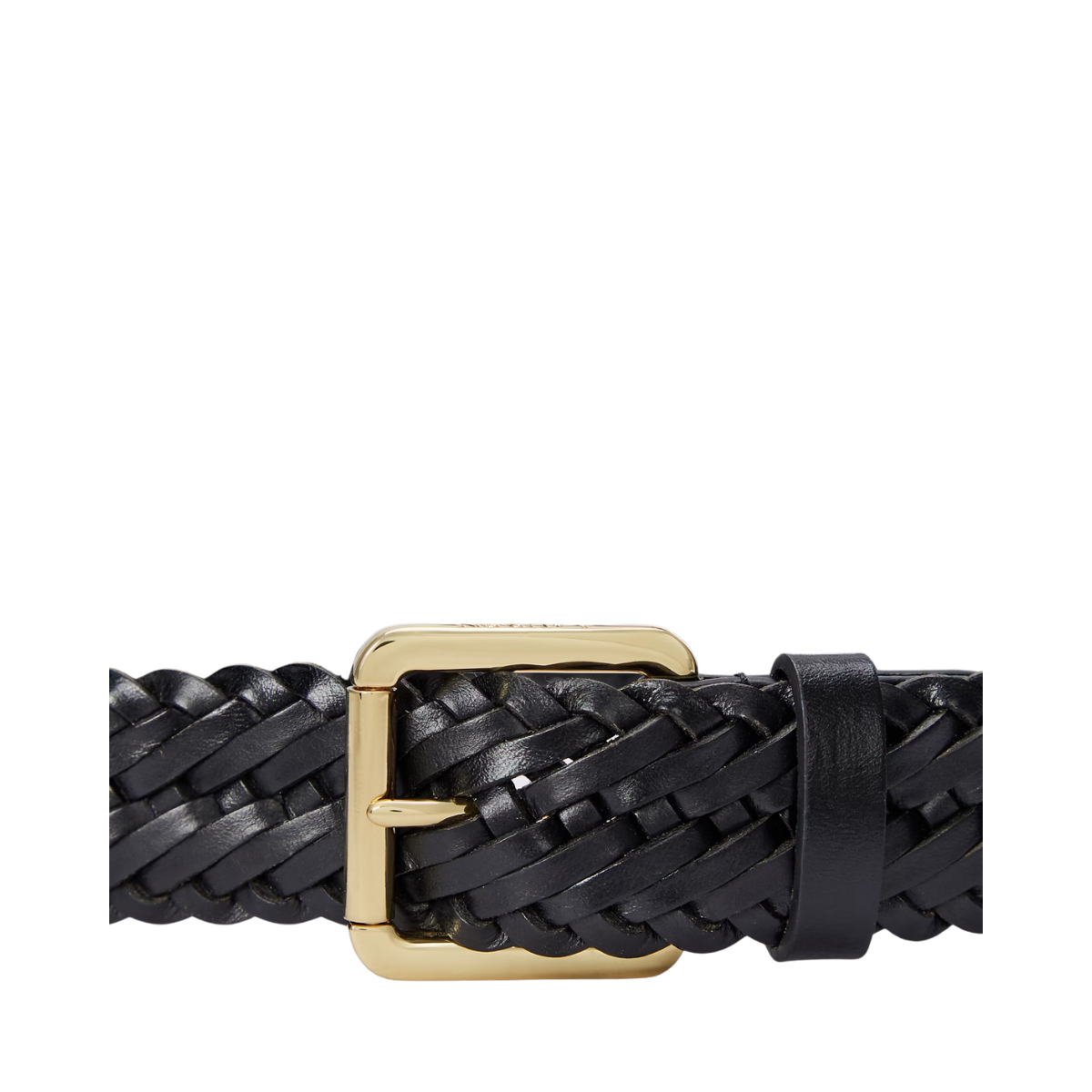 Leather Medium Belt - Black