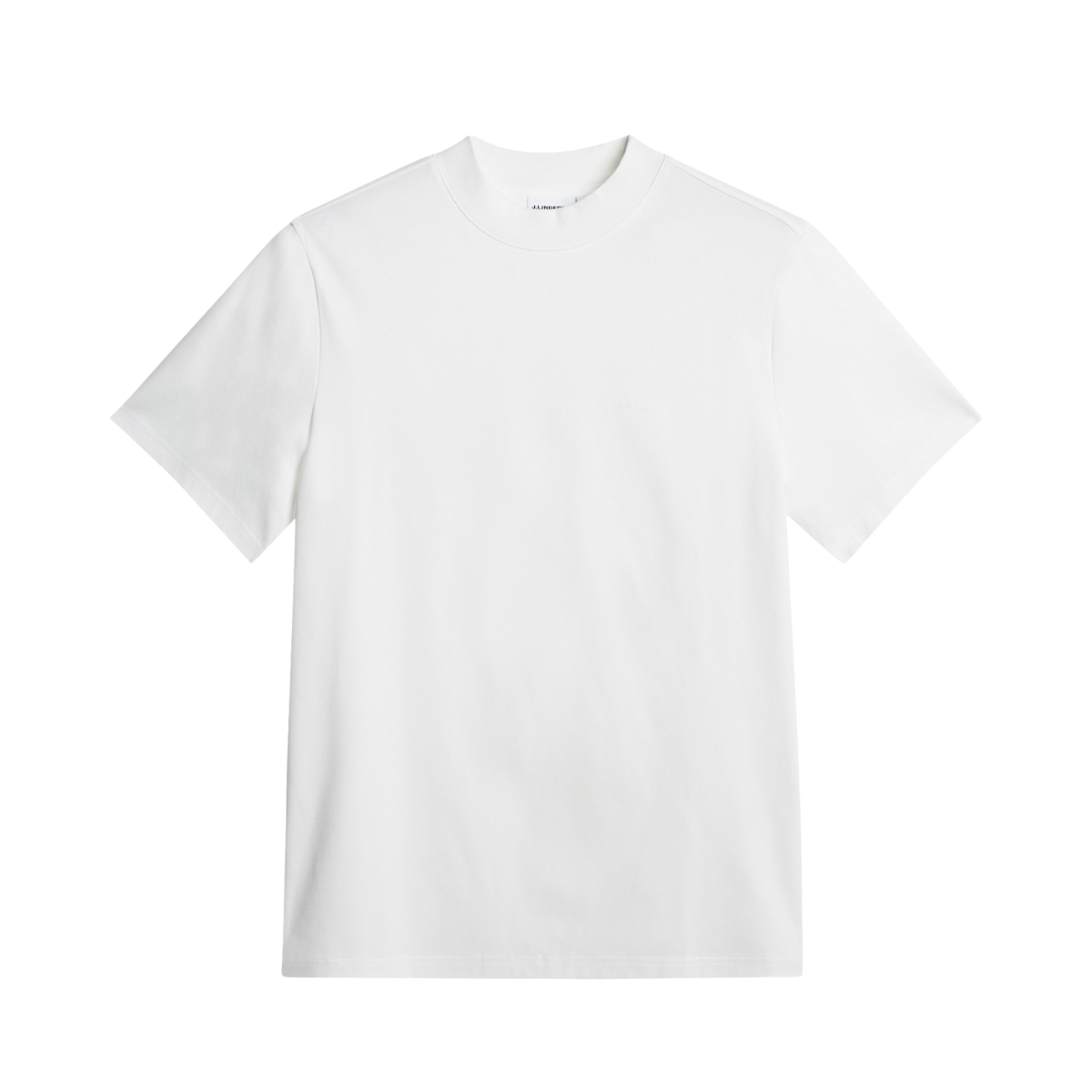 Ace Mock Neck T-Shirt - White