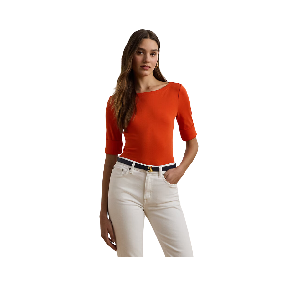 Judy Elbow Sleeve - Orange Lily
