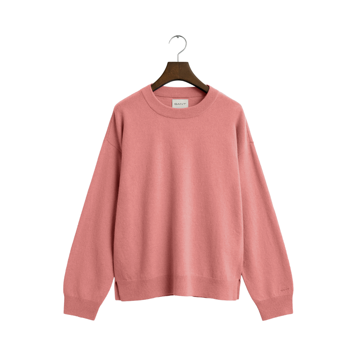 Superfine Lambswool C-Neck - Faded Brick