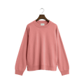 Superfine Lambswool C-Neck - Faded Brick