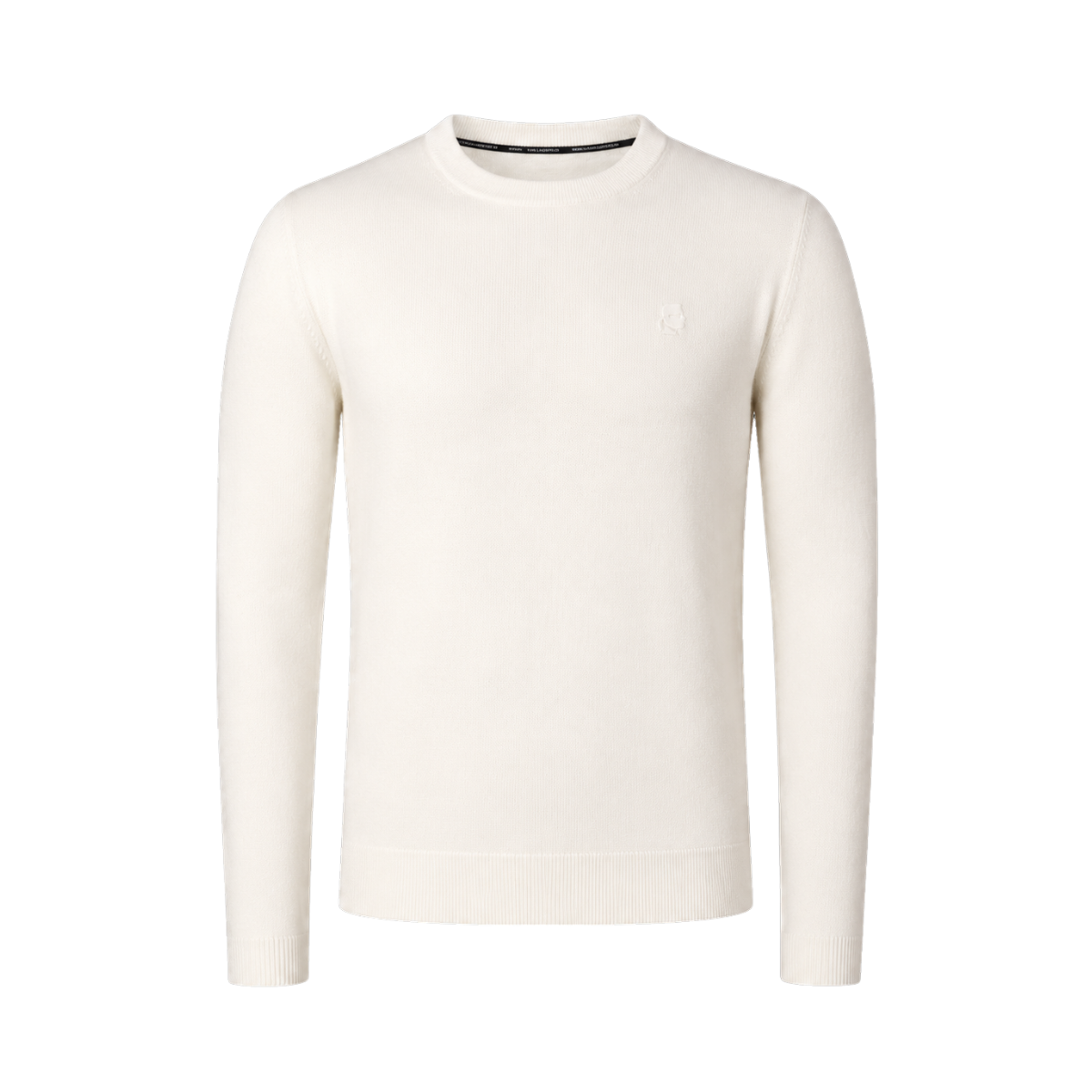 Knit Crewneck - White