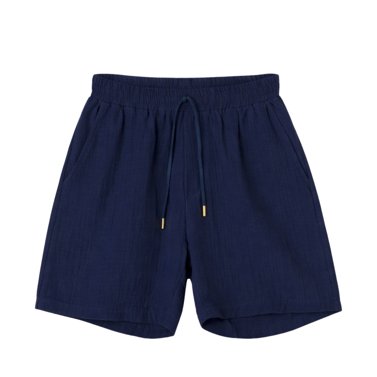 West Shorts Cotton Crincle - Total Eclipse