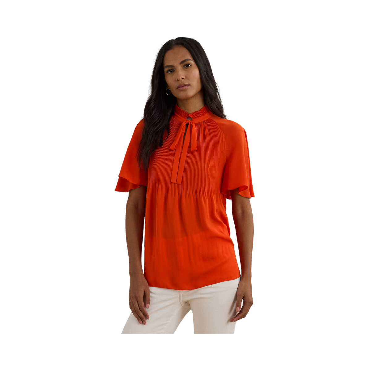 Adar Blouse - Orange Lily