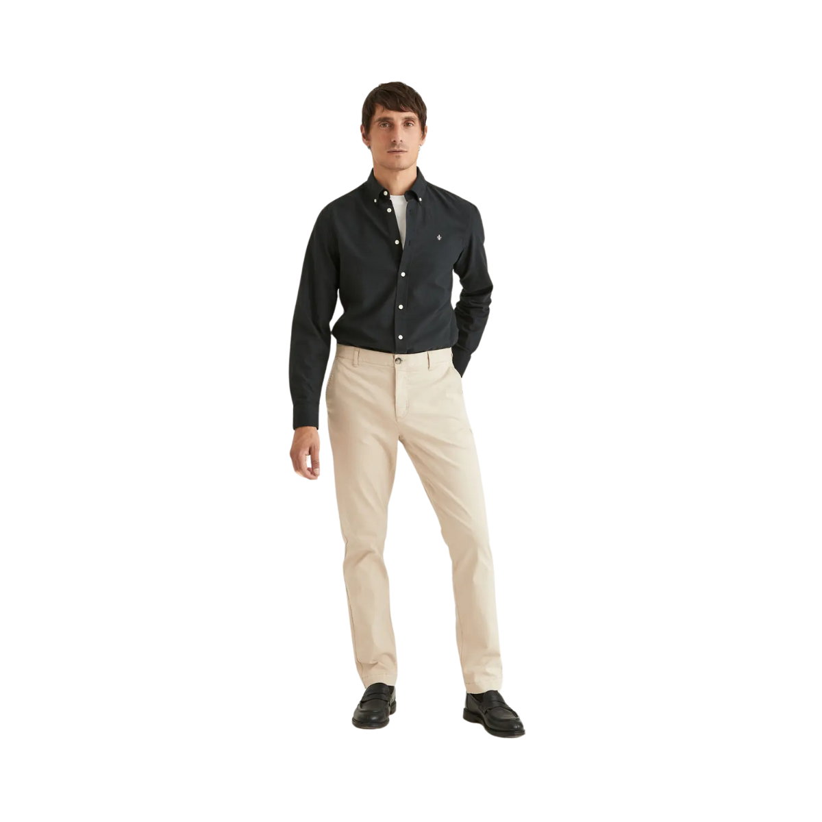 Douglas Shirt Slim Fit - Black