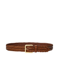 Leather Medium Belt - Lauren Tan