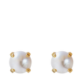 Classic Stud Pearl Earring Gold - Pearl