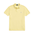 Custom Slim Fit Mesh Polo Shirt - Resort Gold