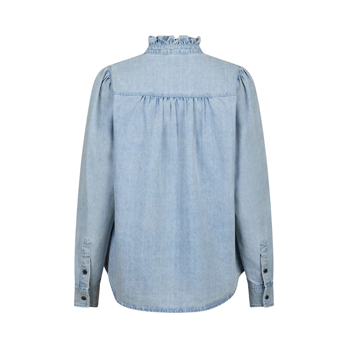 Justine Denim Shirt - Light Blue