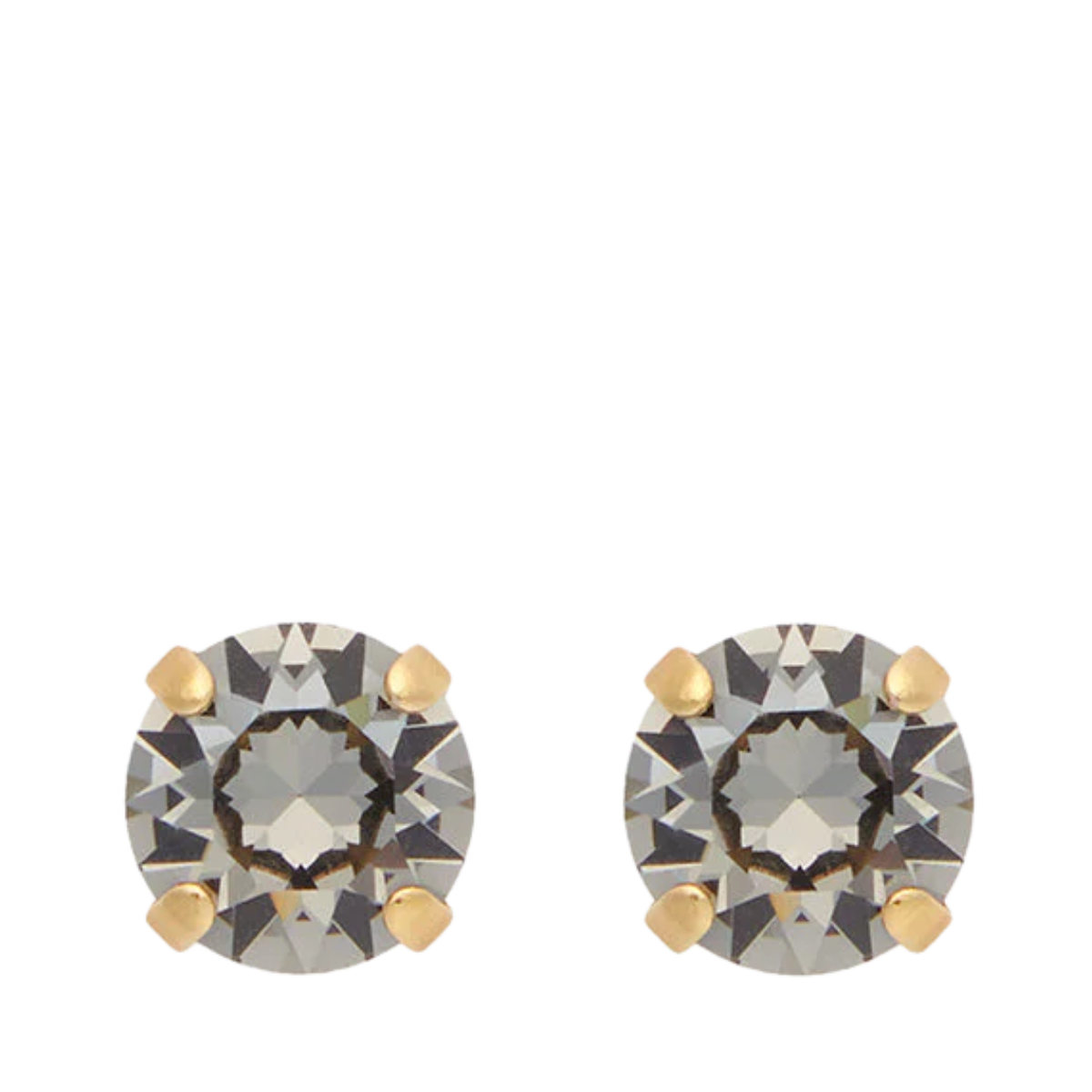 Classic Stud Earrings Gold - Greige