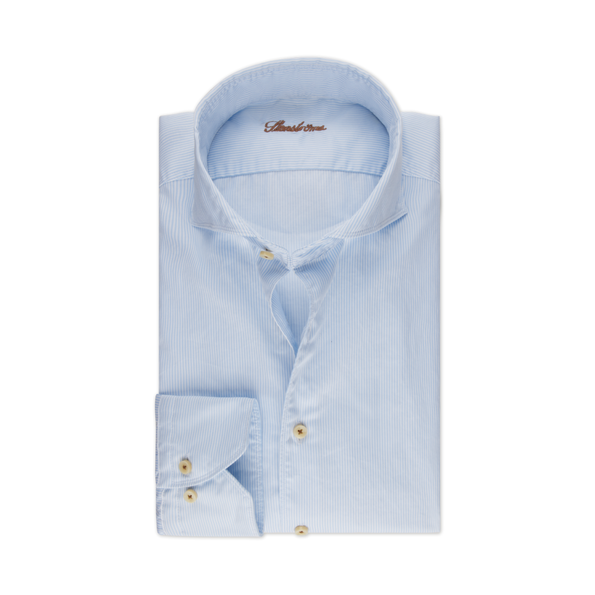 Casual Fitted Body Shirt - Light Blue