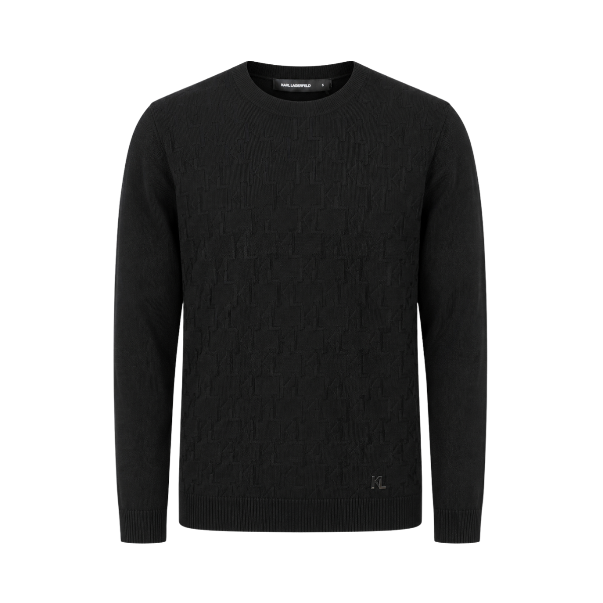 KNIT CREWNECK - Black