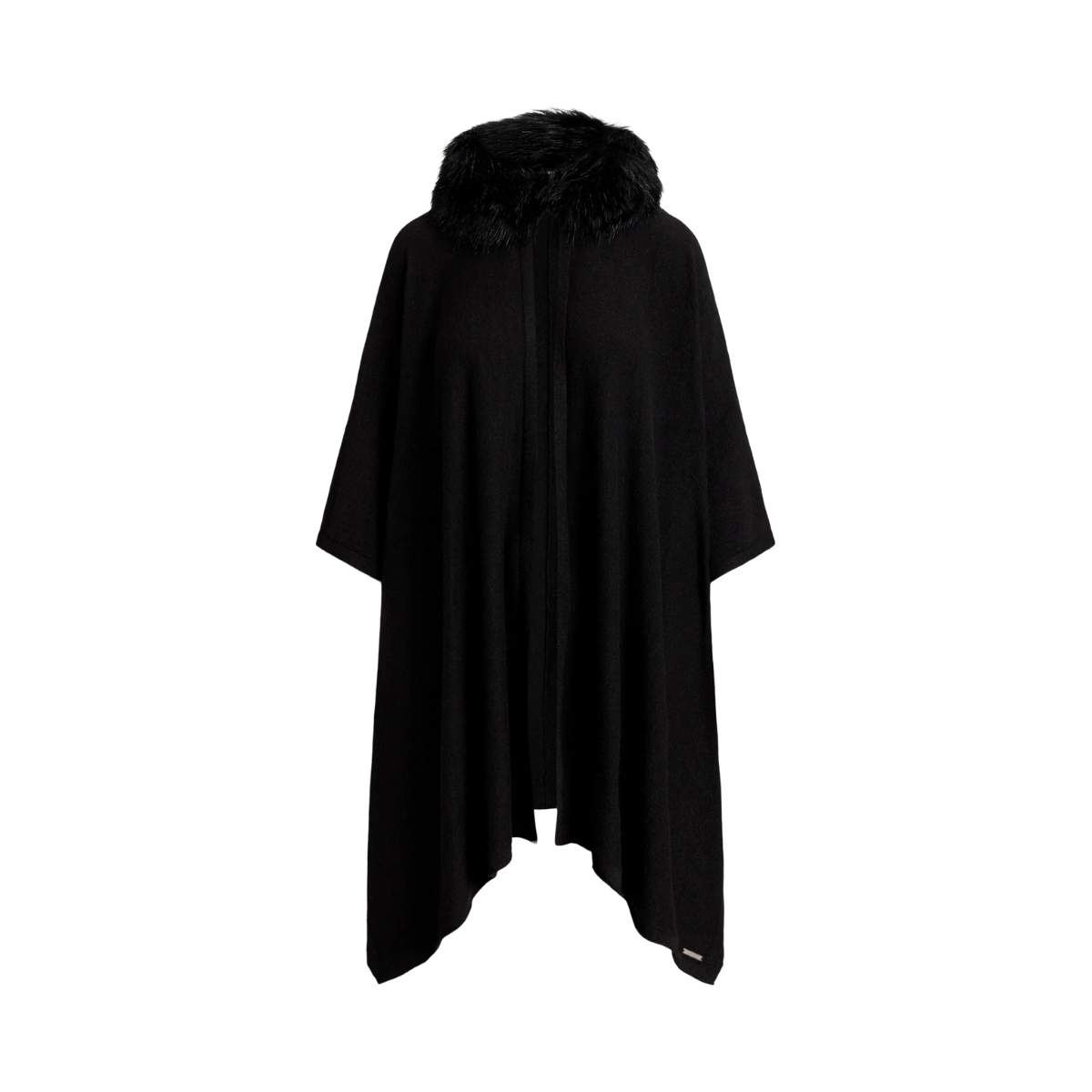 Knit RN Cape - 001 Black