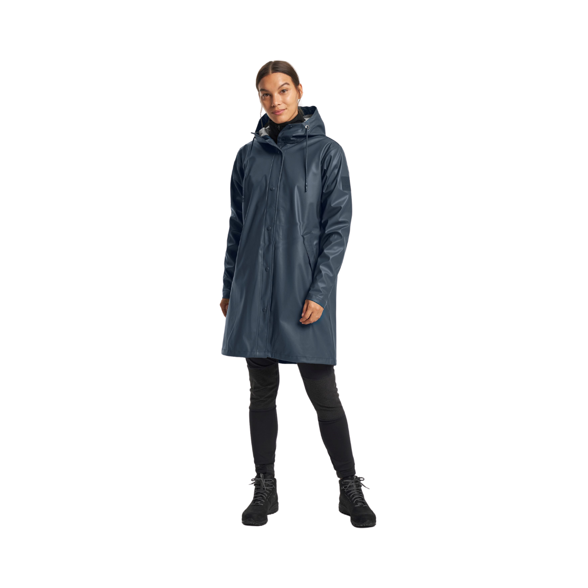 Apelviken PU Coat W - Midnight Navy
