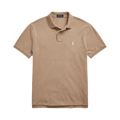Custom Slim Fit Mesh Polo Shirt - Grey Cloud