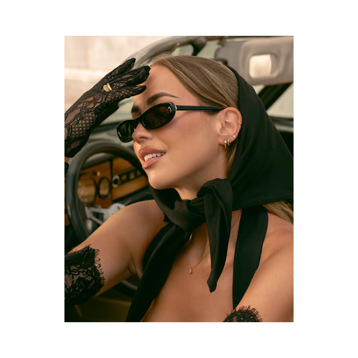 Ines Gold Earring - Gold