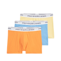 Classic Stretch-Cotton Trunk 3-Pack - Coral/Blue/Banana