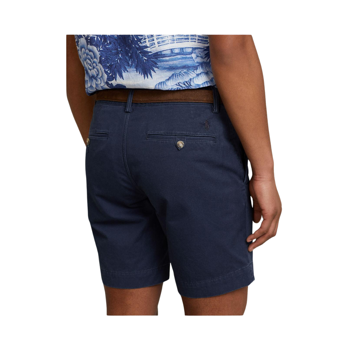 Bedford flat short - Navy