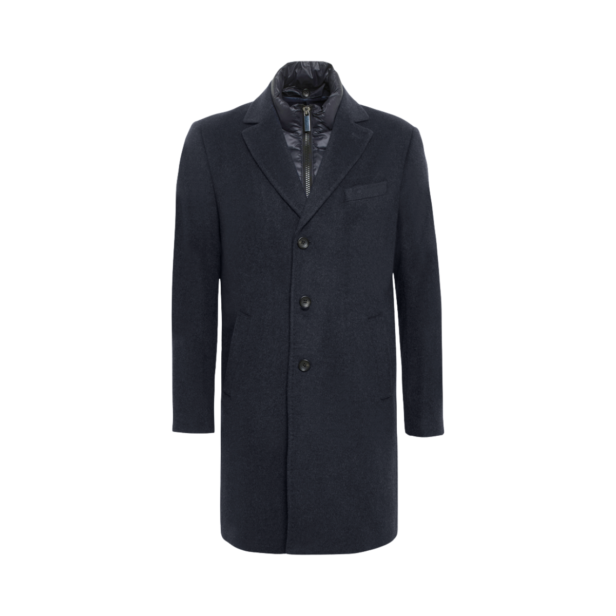 Cashmere Coat Sultan Tech - Dark Navy Blue