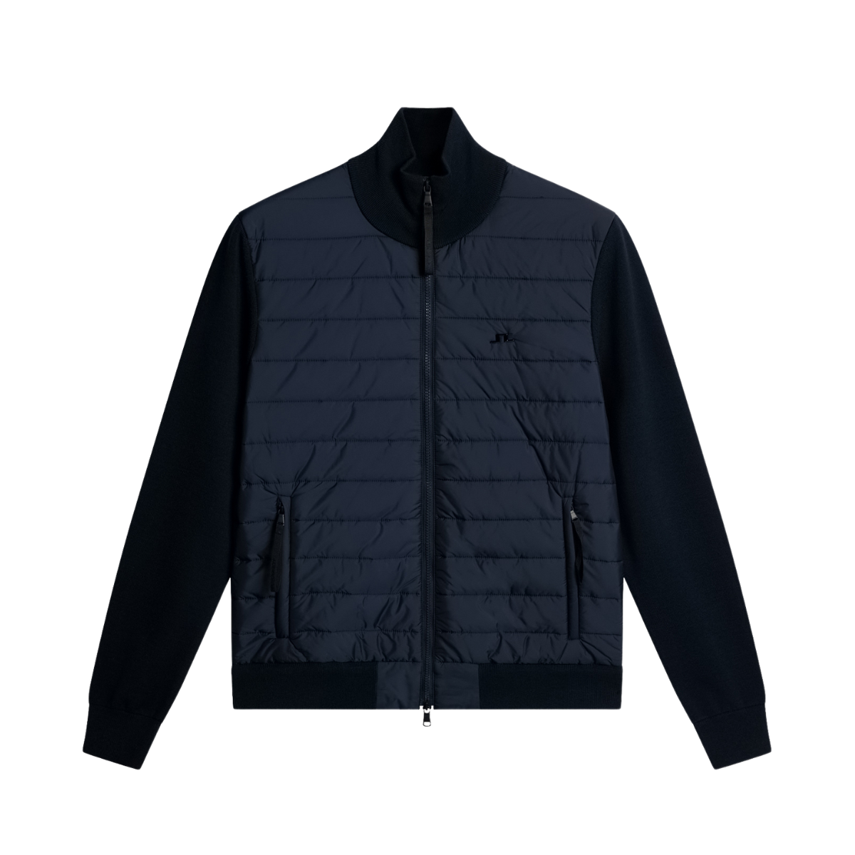 Bodie Knitted Hybrid Jacket - JL Navy