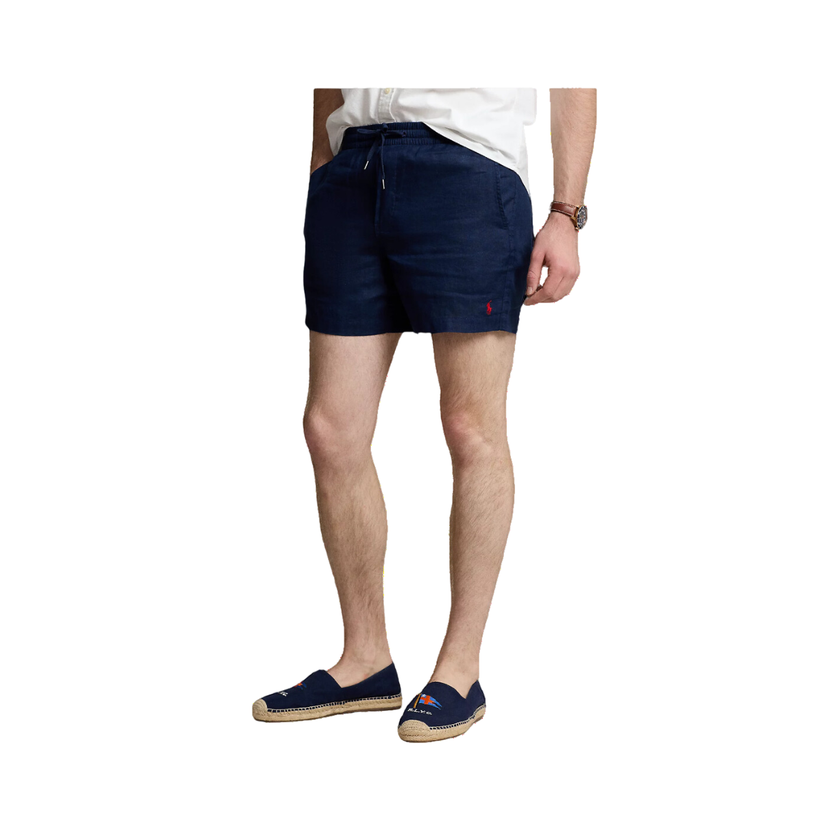 Polo Prepster Linen Short - Navy