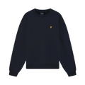 Heavyweight Loopback Crewneck - Dark Navy