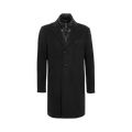 Cashmere Coat Sultan Tech - Ebony Black
