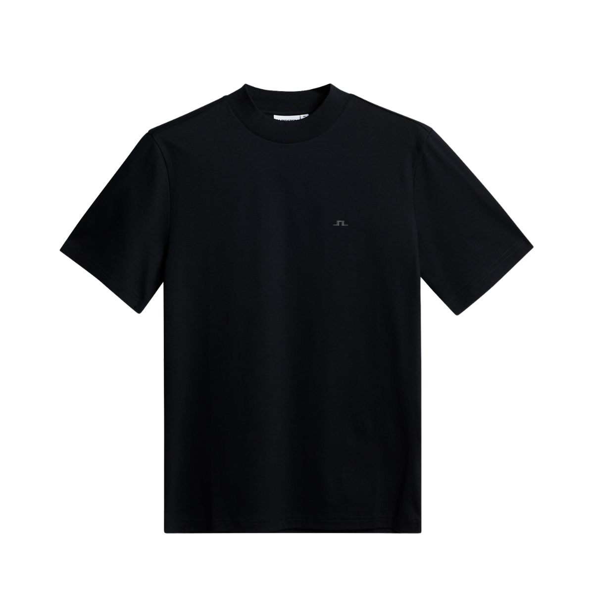 Ace Mock Neck T-Shirt - Black