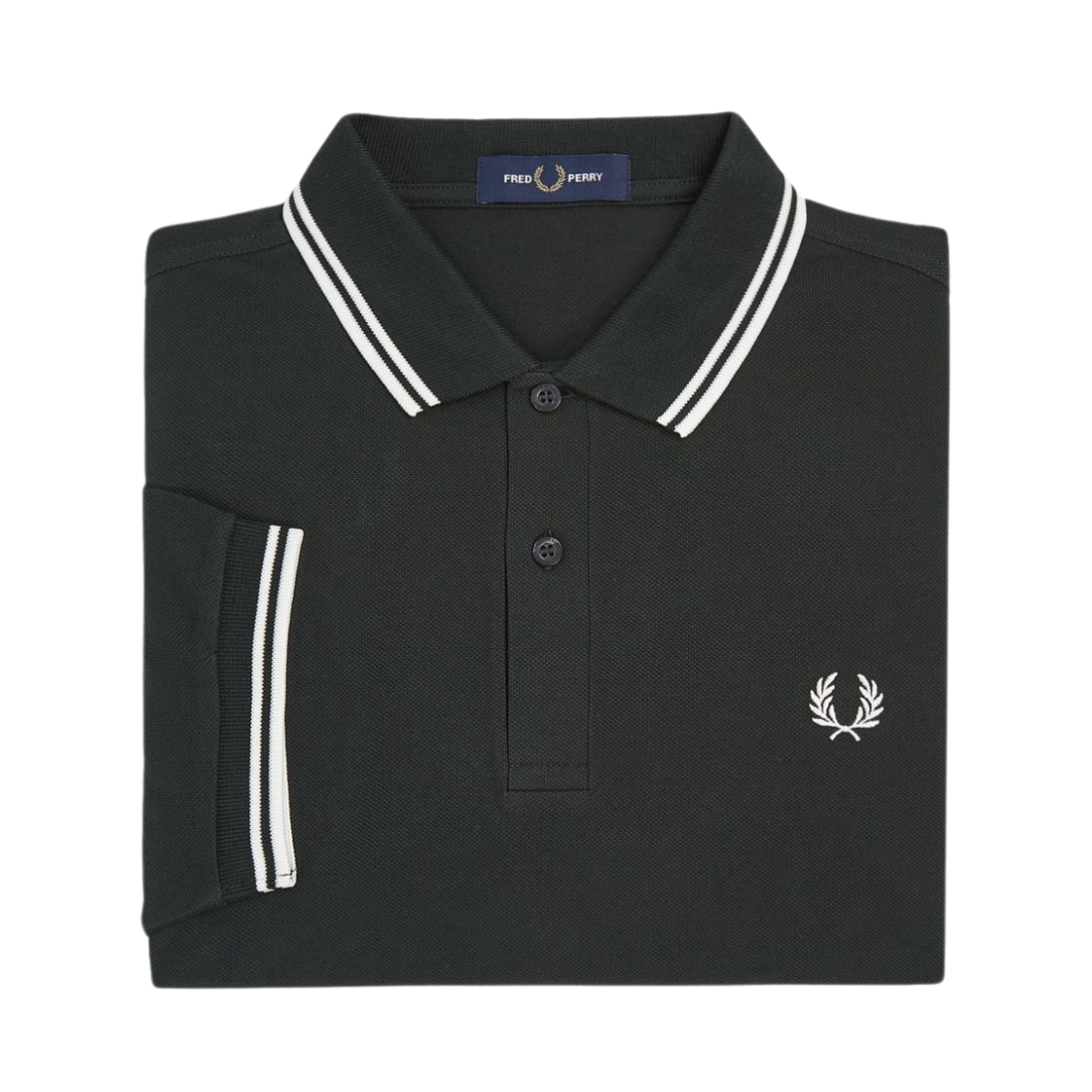 TWIN TIPPED FP SHIRT - Night Green/Snow White