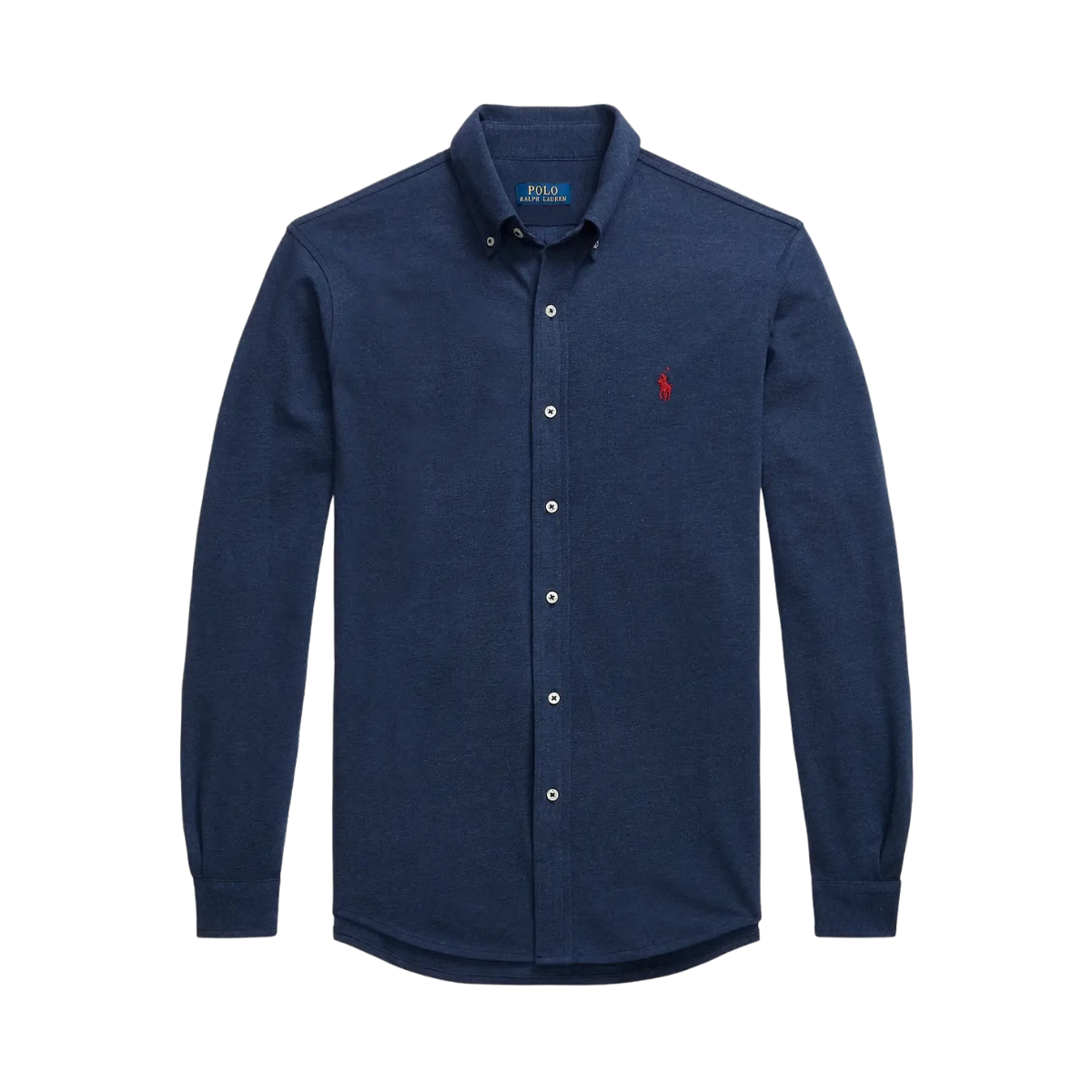 Featherweight Mesh Oxford Shirt - Navy