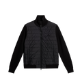 Bodie Knitted Hybrid Jacket - Black