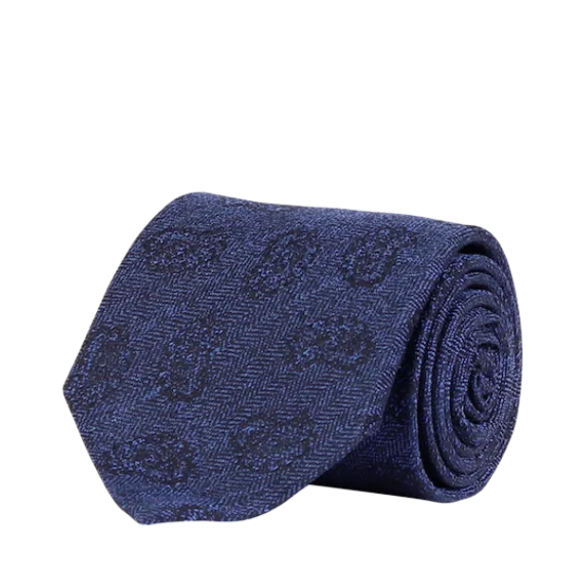 Classic Tie - Navy melange