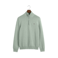 Casual Cotton Halfzip - Ceramic Grey