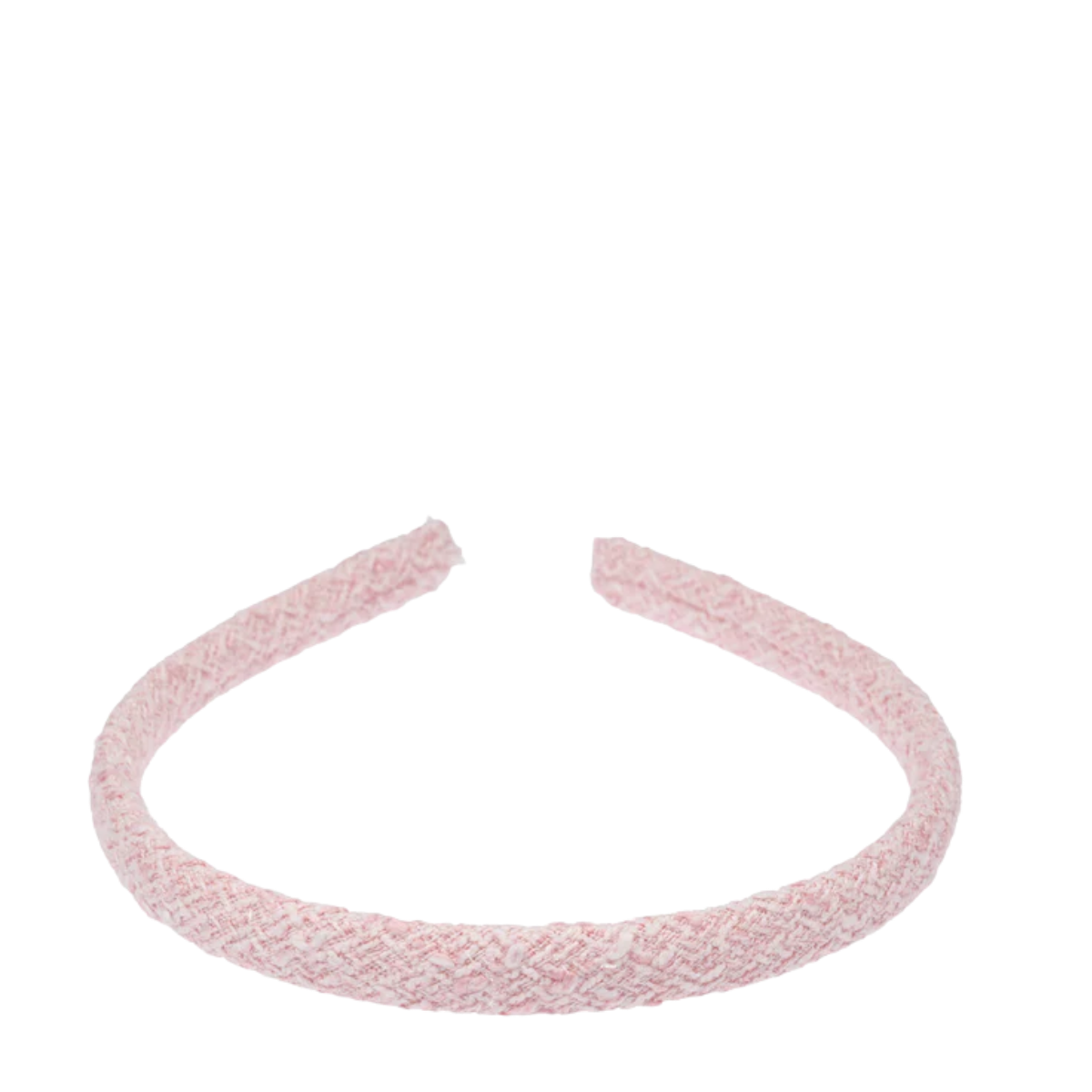 Tweed Hair Band Thin - Cotton Candy
