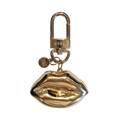 Metal Sign Bag Charm - Lip