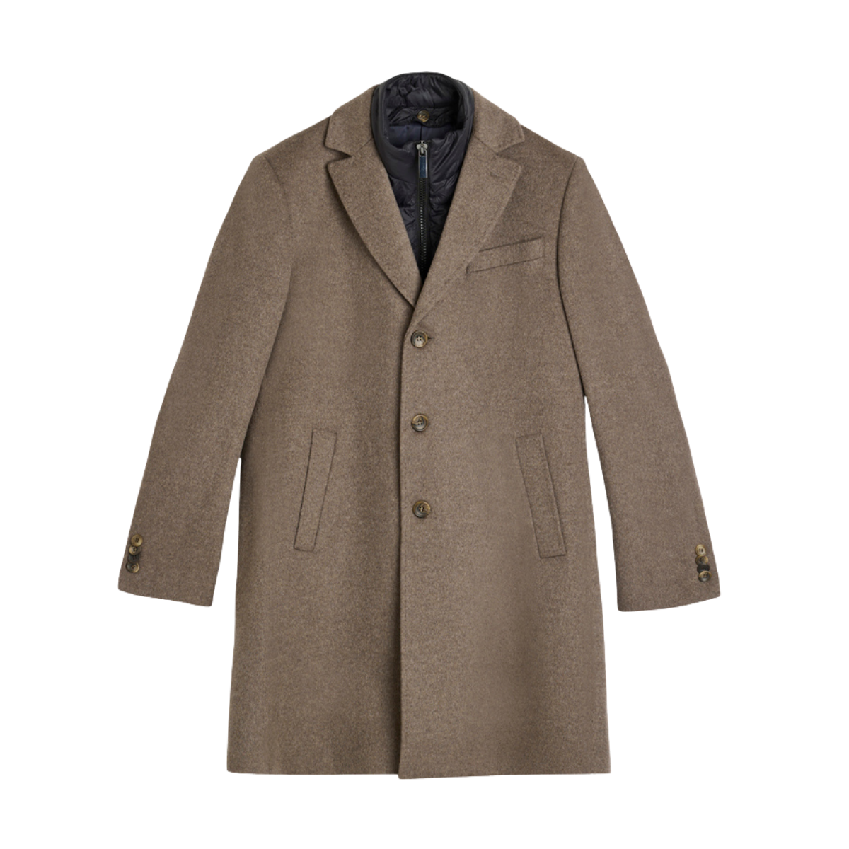 Cashmere Coat  Sultan Tech - Brown