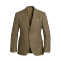 6821 Herringbone  Sherman Napoli 1/2 - Dark Olive Green