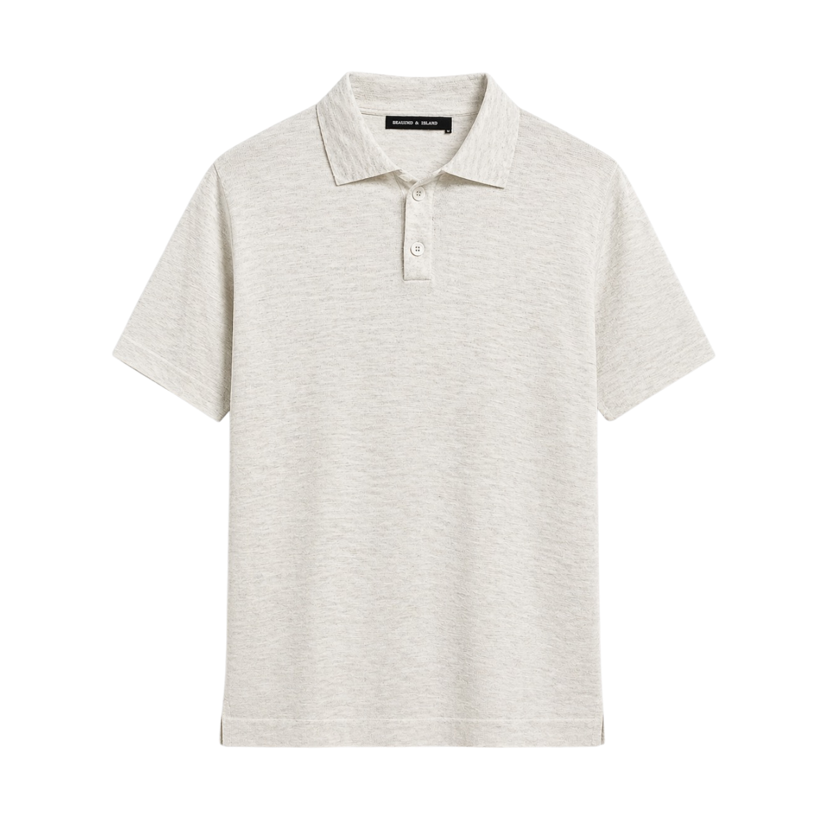 Ethan Polo Knit - Ecru