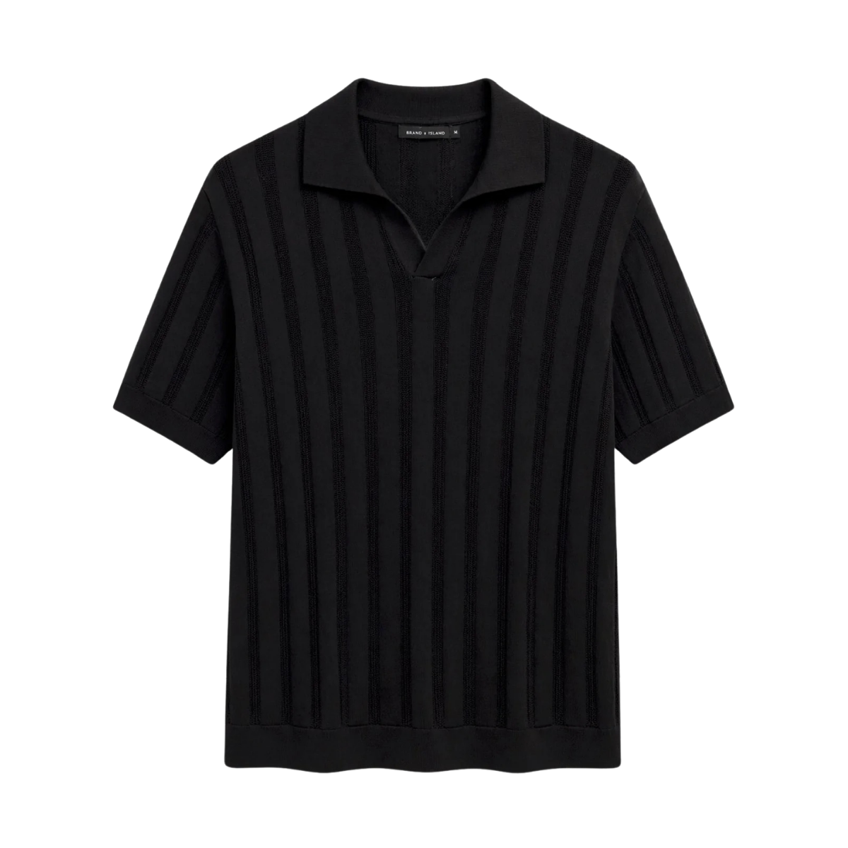 Nash Polo Knit - Black