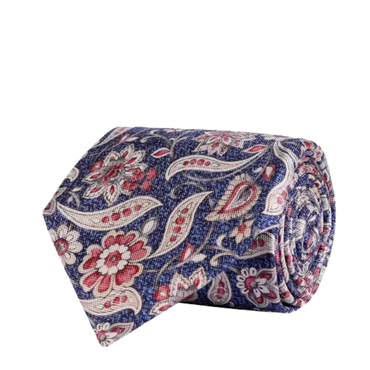 Classic Tie - 412 Navy melange