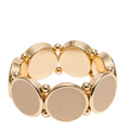 Ava Elastic Bacelet - Gold w Sand