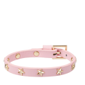 Leather Star Stud Bracelet Mini - Cotton Candy
