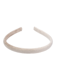 Velvet Hair Band Thin - Dark Sand