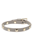 Leather Stud Bracelet Mini - Light Taupe