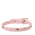 Leather Stud Bracelet Mini - Cotton Candy